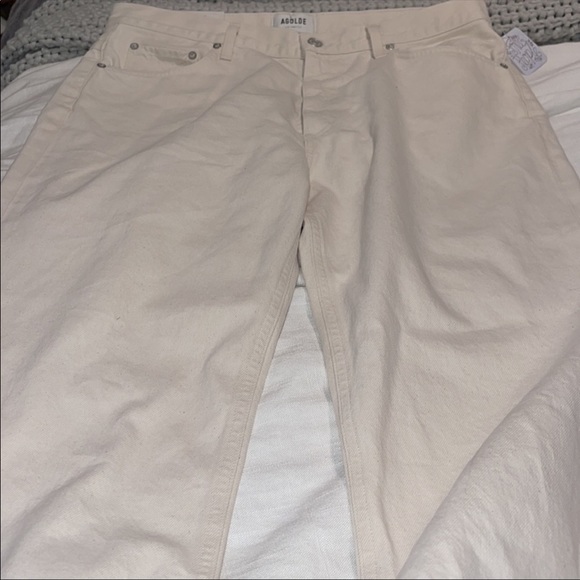 Free People // AGOLDE Vintage Hi Rise Flare Jeans NWT🌛 - Picture 14 of 14